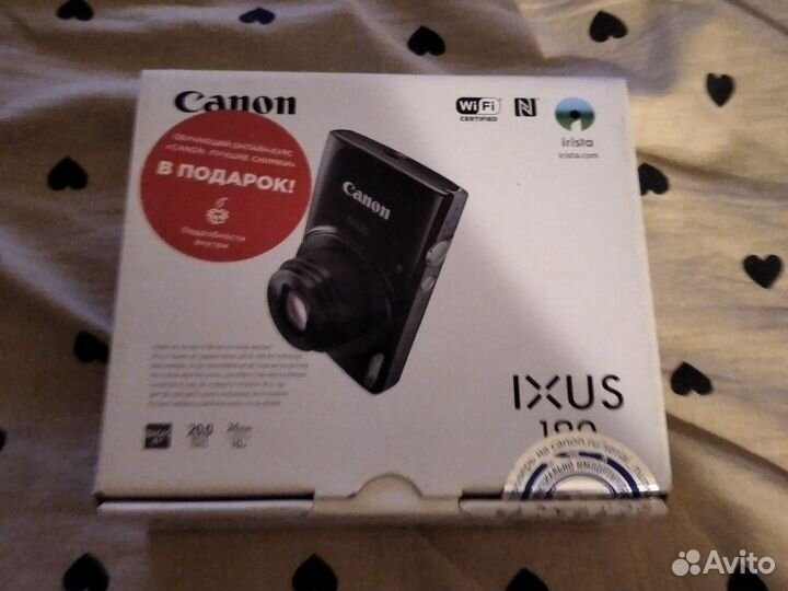 Компактный фотоаппарат canon ixus180