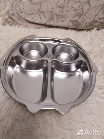 Тарелка детская нержавейка