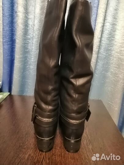Сапоги зима натуральная кожа 37