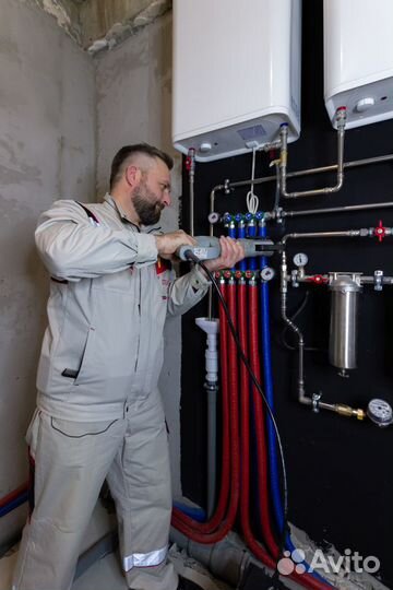 Сантехник, Отопление, Тёплый пол, Водоснабжение