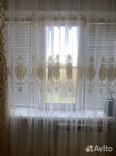 Комплект шторы и тюль