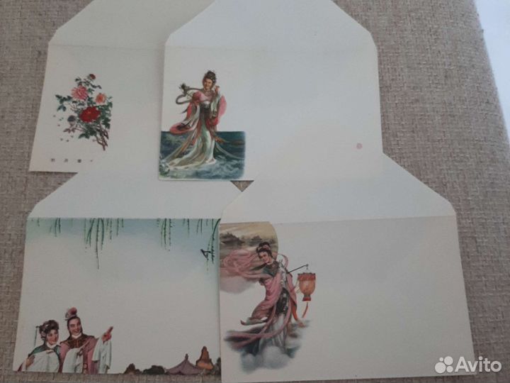 Конверты, открытка