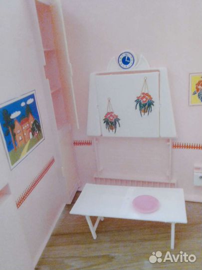 Кукольный домик барби складной