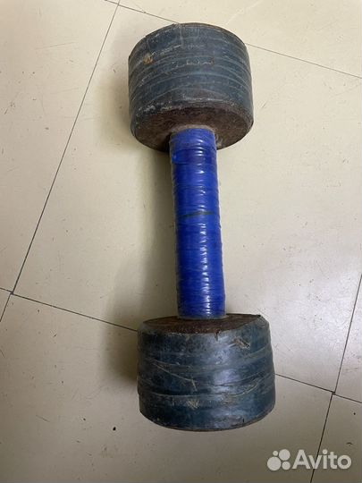 Гантель 9 кг