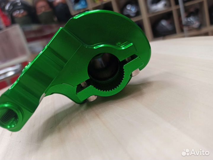 Ручка газа алюминиевая короткоходная на мото