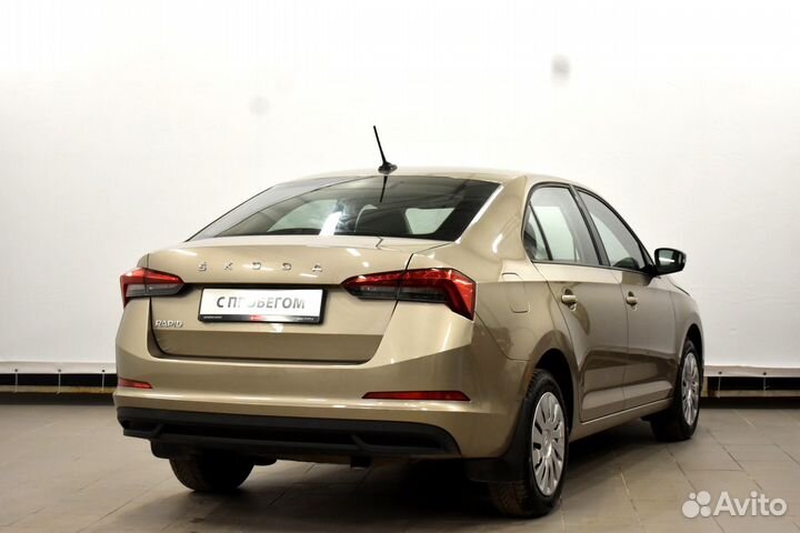 Skoda Rapid 1.6 МТ, 2021, 73 692 км