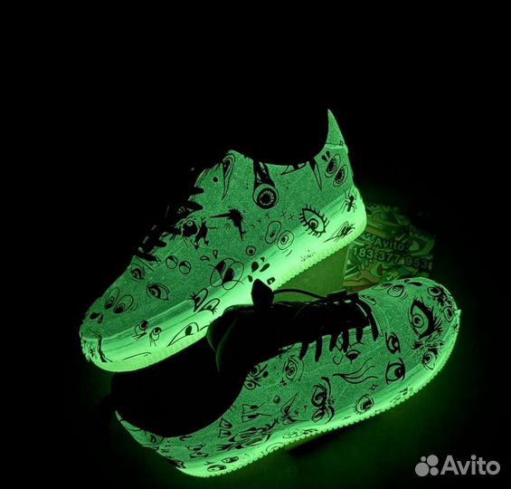 Кроссовки Nike Air Force 1 Experimental Halloween