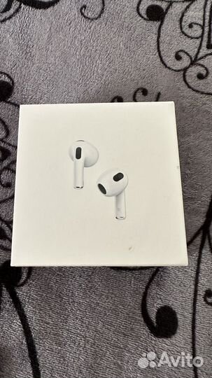 Беспроводные наушники apple airpods 3