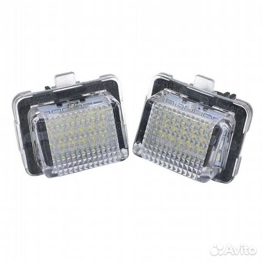 Подсветка номера Mercedes Benz