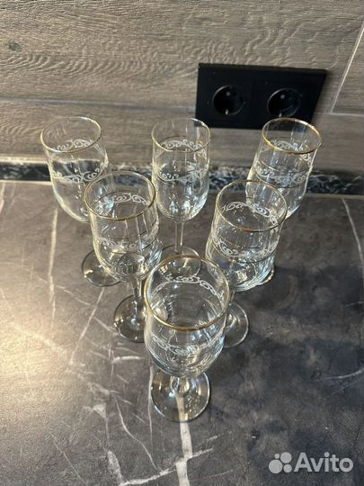 Бокалы для шомпанского хрусталь