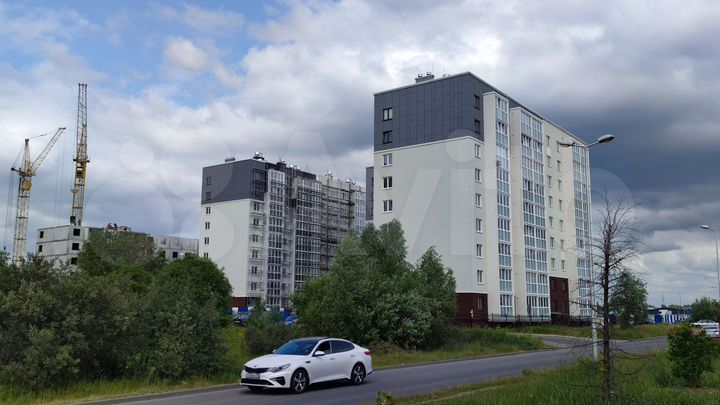 2-к. квартира, 62,3 м², 4/9 эт.