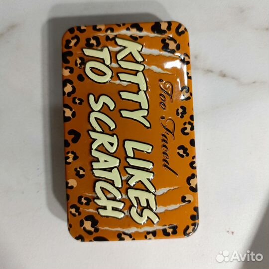 Тени too faced kitty likes to scratch бу