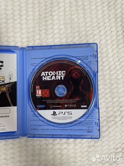Atomic Heart PS5 диск