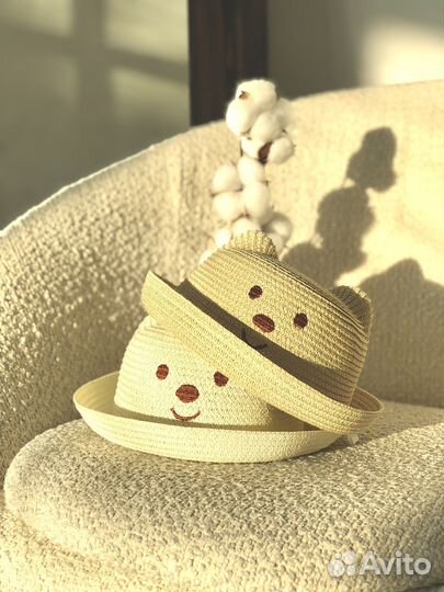 Шляпа детская с ушками