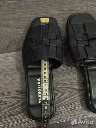 Шлёпанцы/Сабо новые кожа Tervolina 37 р