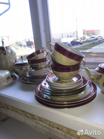 Сервиз чайный фарфор гдр