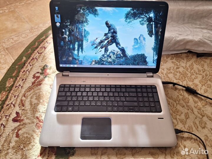 HP мощный i7 8x большой 17.3