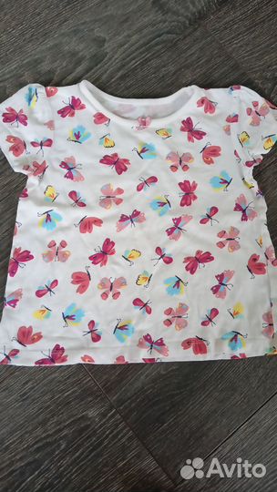 Пакет вещей для девочки 74 80 размер