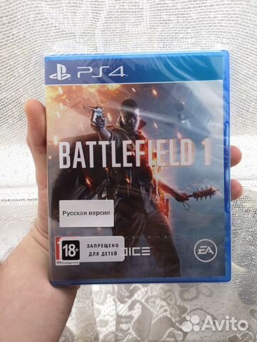 Нов. battlefield 1 PS4/PS5 на русском
