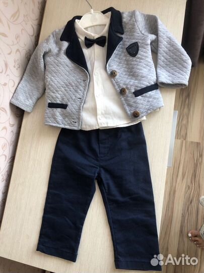 Костюм детский на мальчика с бабочкой