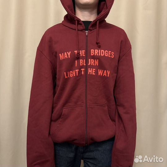 Худи vetements may the bridges