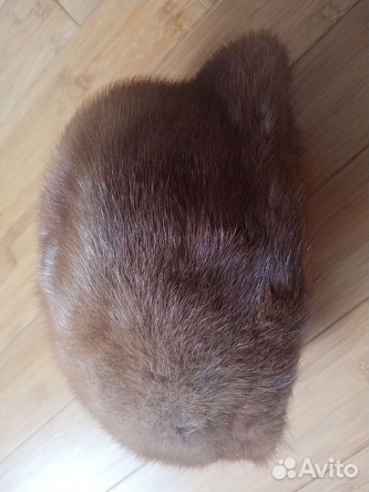 Шапка норковая женская 58 размер