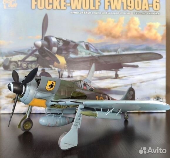 Модель самолета Fw 190