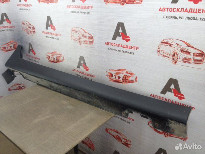 Накладка порога кузова - наружная облицовка правая