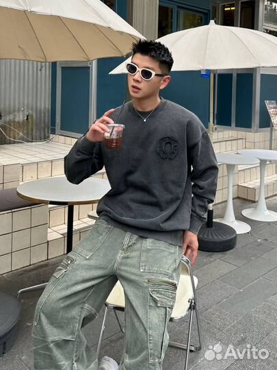 Свитшот Chrome Hearts мужской варенка