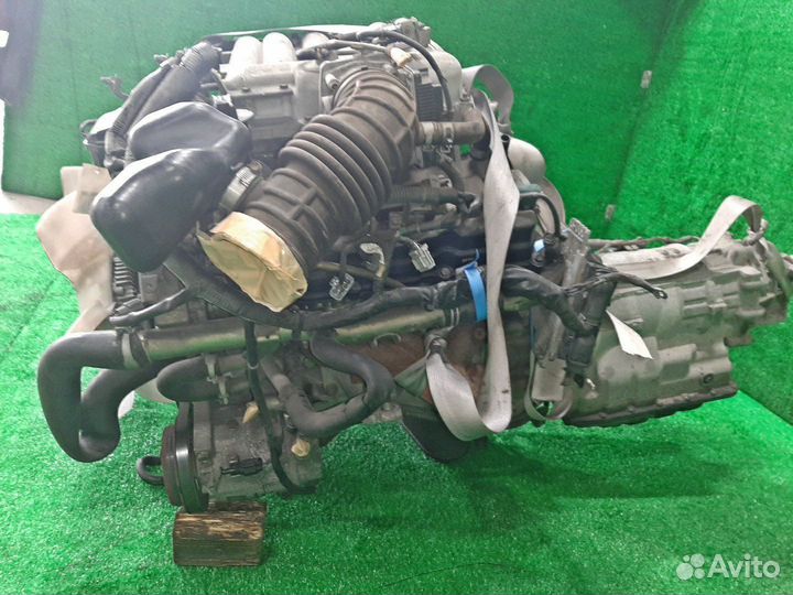 Двигатель в сборе двс nissan elgrand E51 vq35de 20