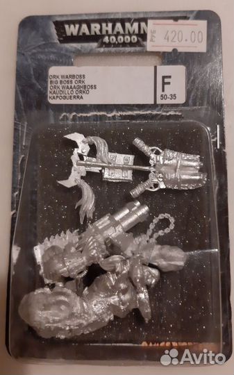 Warhammer 40k, редкие миниатюры, Орки