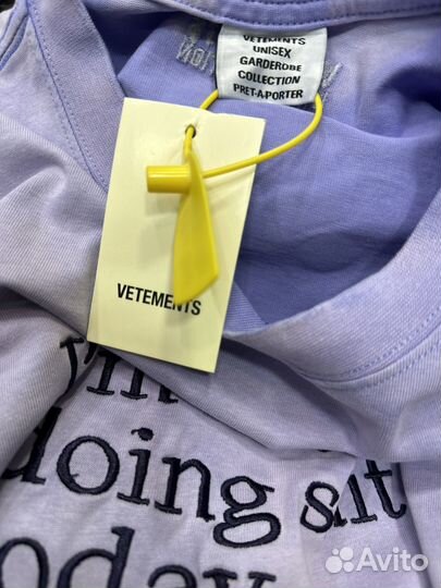 Vetements футболка