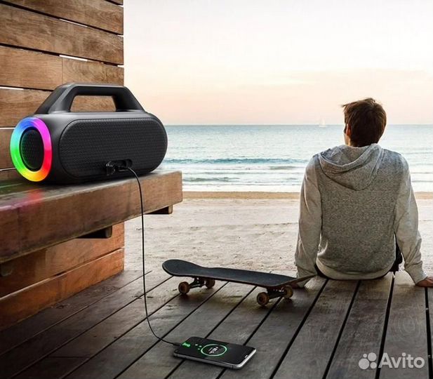 Новая Bluetooth-колонка Mifa WildBox 60 Вт RGB