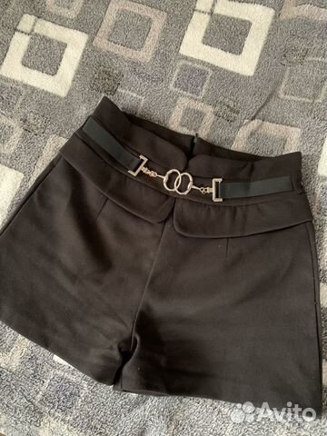 Шорты бархатные