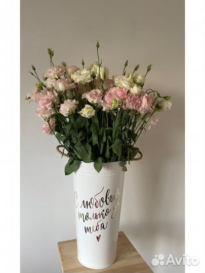 Вазоны вазы кашпо тара для цветов, любые надписи