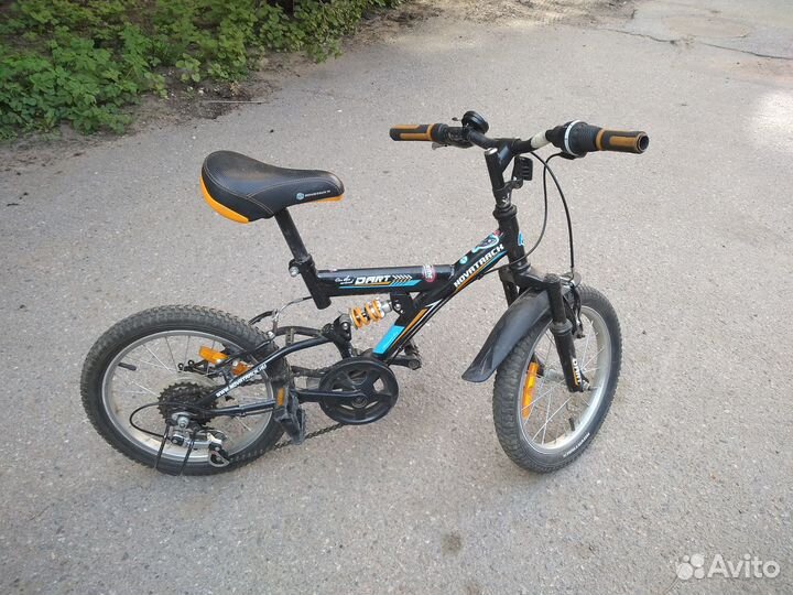 Велосипед novatrack на 4-6 лет