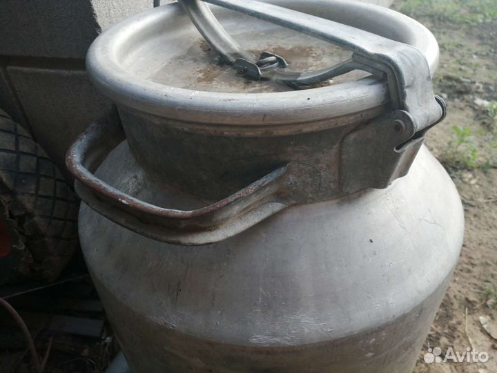 Фляга алюминиевая бу 40л