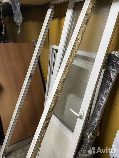 Дверь пластиковая бу