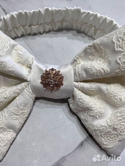 Бант для конверта на выписку