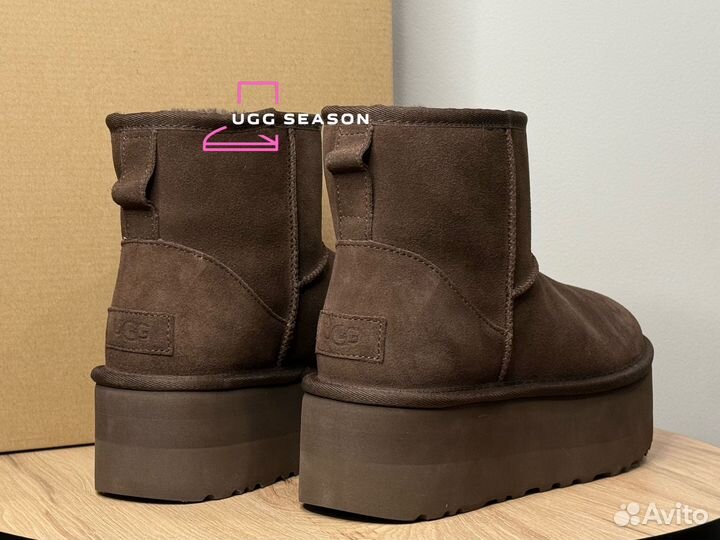 Угги Ugg Classic Mini Platform Chocolate