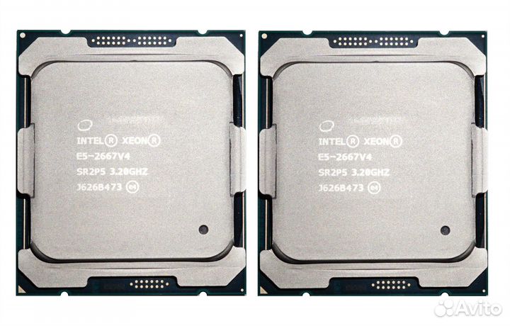Процессор Intel Xeon E5-2667 v4 (8 ядер, 3.20GHz)