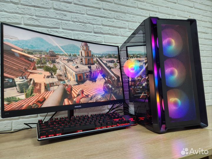 Игровой пк rtx 2060, core i5, 16gb