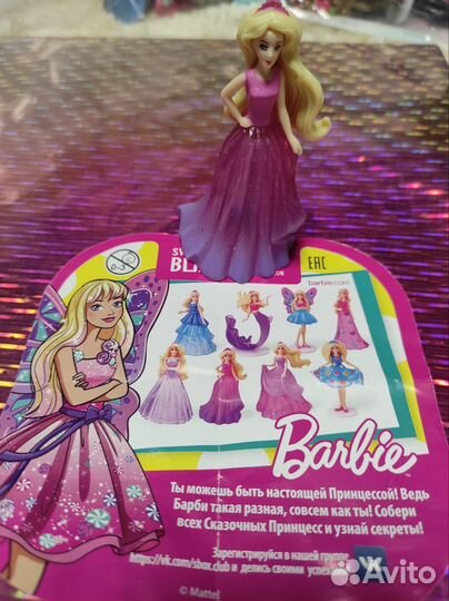 Игрушки из sweet box Принцессы, Barbie