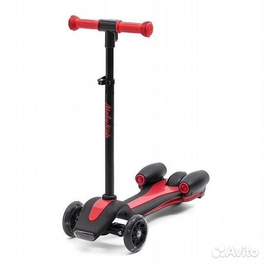 Самокат ракета Moby Kids фара+звук+дым