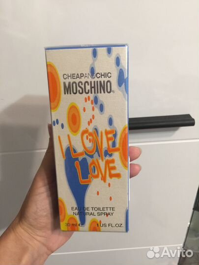 Туалетная вода moschino