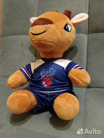 Олень торрик талисман хоккейного клуба торпедо