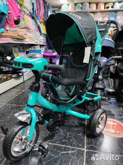 Новый детский велосипед