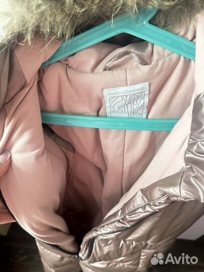 Зимний комбинезон для девочки 98