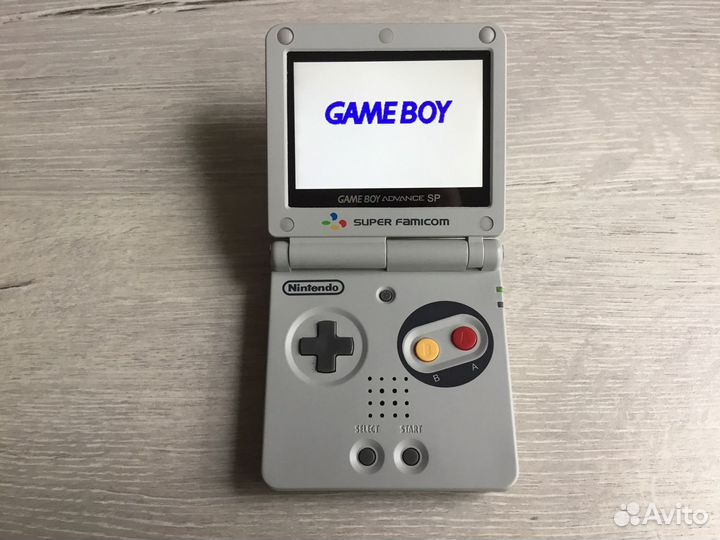 GameBoy Advance SP IPS экран type-c mod