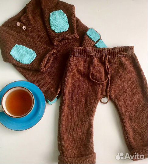 Вязаные детские вещи ручной работы